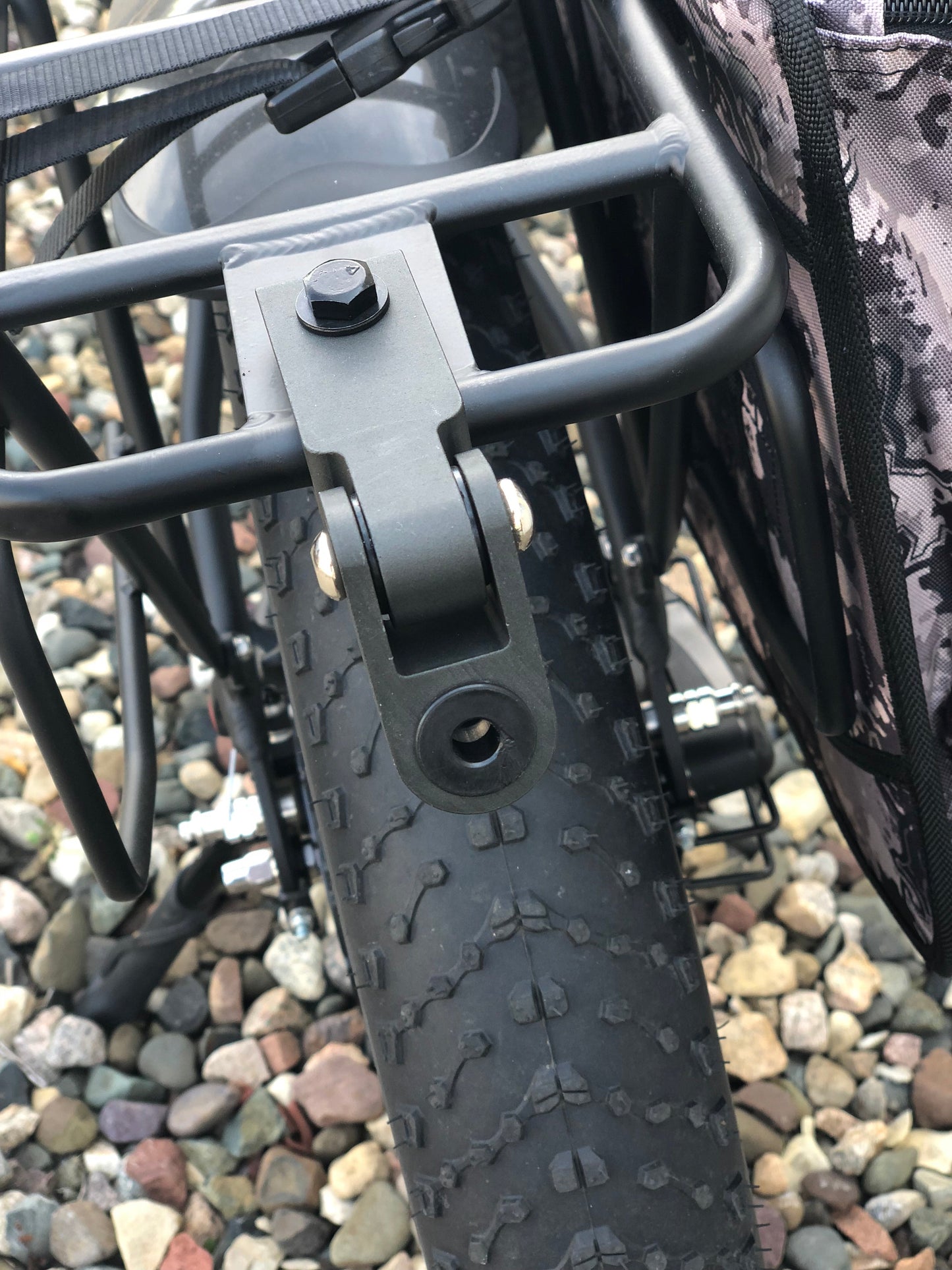 Additional Hitch for Aluminum Bike/Hand Cart