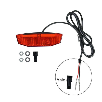 EUNORAU 6 - 48V Front & Rear Light for BBS/ENA Series Conversion Kit - HuntingEbikesDirect.com