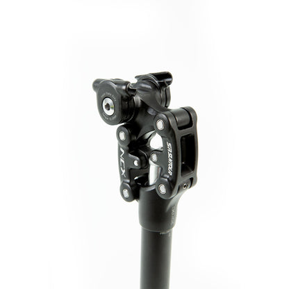 EUNORAU Bike Suspension Seatpost Aluminum Alloy Black - HuntingEbikesDirect.com